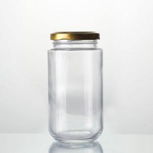 Hot sale Glass Jar With Bamboo Lid - 500ml tall cylinder jars – Ant Glass