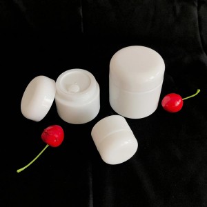 Tomma 50g 100g glasbehållare för skönhetsprodukter Cream
