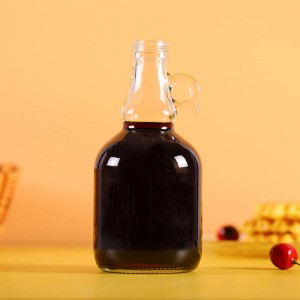 16oz Tabletop Gallon Sauce Maple Syrup Glass Jug