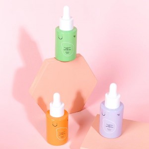 Magarbong Logo Printed Cosmetic Oil Dropper Glass Bottles
