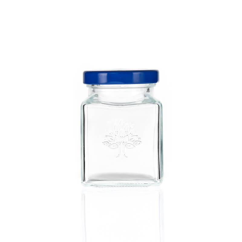 China Glass 4oz Jars with Airtight Lids Small Reusable Baby Food