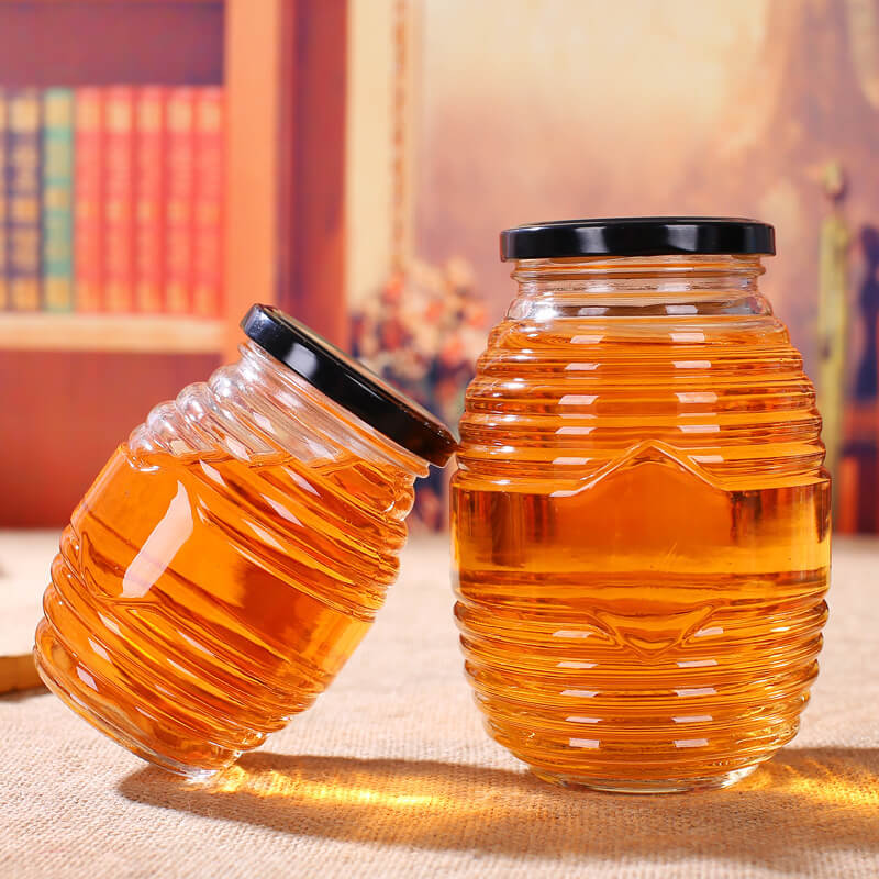 glass honey container