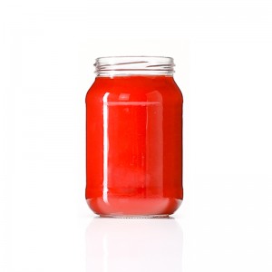 TW Lug Lid Reusable Glass Mayo Jar Hot Sauce Container