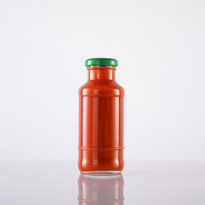 Factory 230ml Glass Sauce Bottle for Ketchup