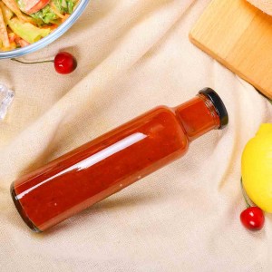 270ml Tall Round Chili Sauce Glass Bottle