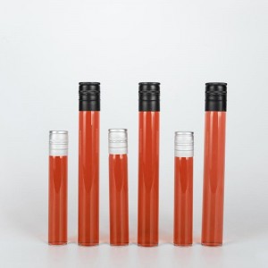Vials de vidre de tub de mostra de vi personalitzats de 50 ml i 100 ml amb tapa