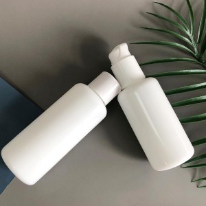Valge luksuslik 50G silmaümbruse kreemipurgi klaasvedeliku pudelite komplekt