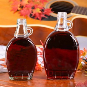 500ml Finger Hook Glass Bottle for Maple Syrup