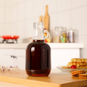 OEM Customized Large Glass Pump Dispenser - 250ml Classic Glass Gallone Bottle for Maple Syrup – Ant Glass