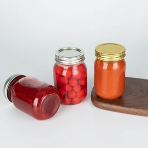 Custom Label Marmalade Mason Glass Canning Jar with Lid