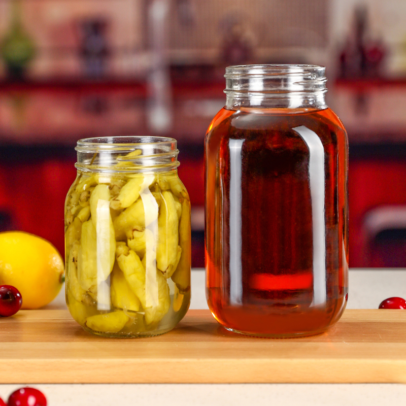What are the sizes and uses of Mason jars?