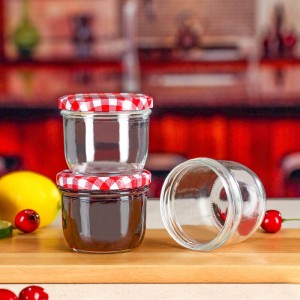 8OZ Sauce Dressing Mason Glass Jar with TW Lug Lid