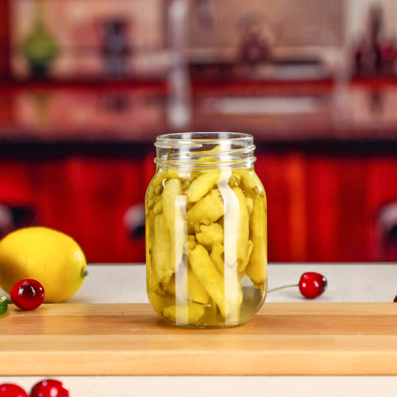 Why do most pickles come in glass jars?