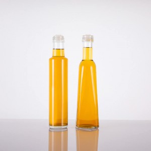 270ml Trapezoid Cooking Oil Glass Bottle
