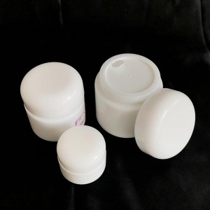 Empty 50g 100g Glass Containers for Beauty Products Cream