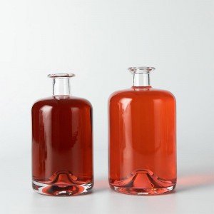 500 мл коркова горна билкарска стъклена бутилка за многократна употреба с плодов алкохол