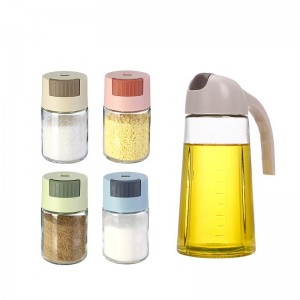 100ml Clear 0.5g Salt Control Press Spice Glass tavoahangy