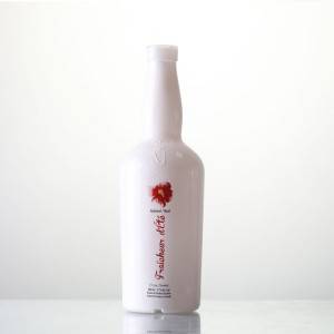 Customized Spray Coating white liquor bottle