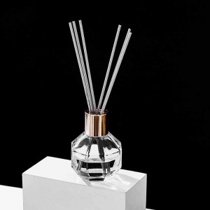 Factory Pretty Living Room Clear 100ml Glass Reed Diffuser Bottles