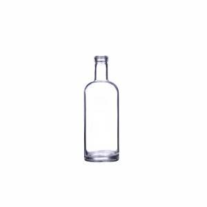 375 ml prázdne sklenené fľaše na alkohol
