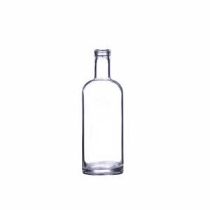 Bottiglie di liquore in vetro trasparente da 500 ml