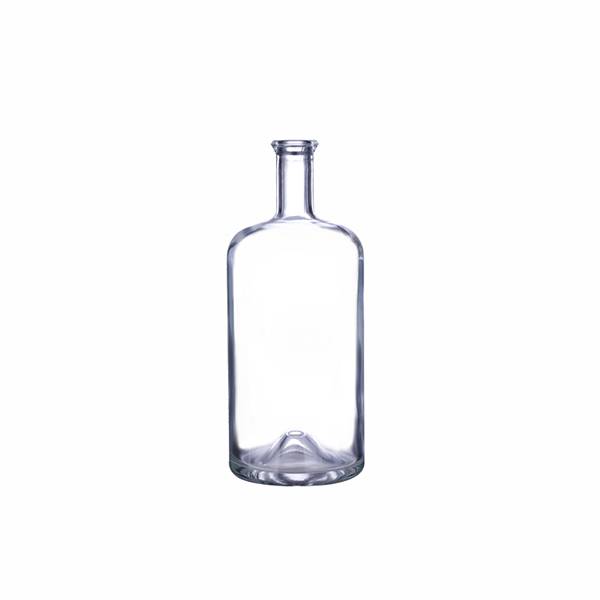 375 ml Clear Glass Juniper Liquor Bottles