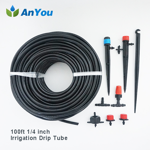 Wholesale 0.4mm Drip Tape - 100ft Irrigation Drip Tubing – Anyou