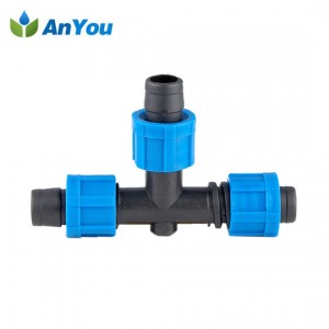 Manufactur standard Offtake Valve - Lock Tee for Drip Tape – Anyou
