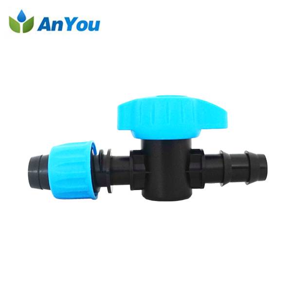 Factory source Upside Down Micro Sprinkler - Lock Barb Valve for Drip Tape – Anyou