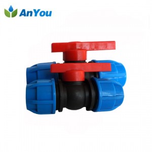 Reasonable price 5/8 Drip Tape - PP Compression Ball Valve – Anyou