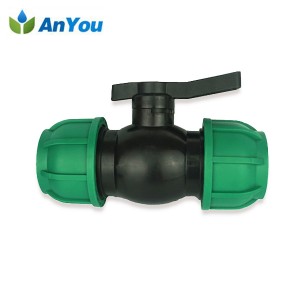 PP Compression Valve for HDPE Pipe