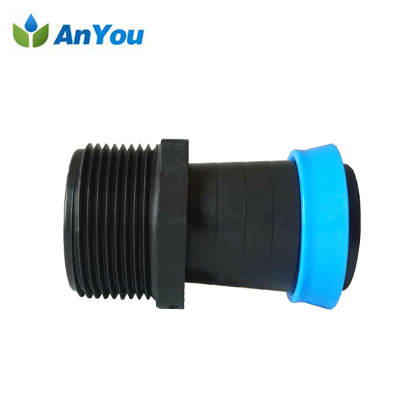 Factory Promotional Spray Tube Irrigation  Male Thread Offtake for Spray Tube – Anyou