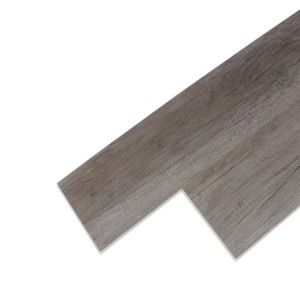 Chinese Professional China Fireproof Plastic Vinyl Waterproof Spc for Bathroom PVC Tile with Click Laminate Wood Color Flooring