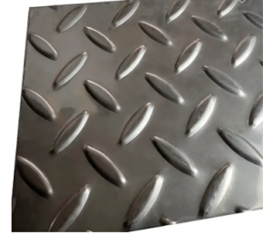 Lamiera di acciaio inossidabile stampata ASTM 201 304 316 per pavimento antiscivolo