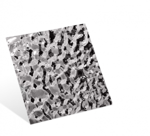 Lamiera stampata in acciaio inossidabile con ondulazione dell'acqua per la decorazione del soffitto