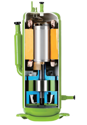 GMCC Green Refrigerant Rotary AC Environment Friendly Compressor R32 220V 50HZ