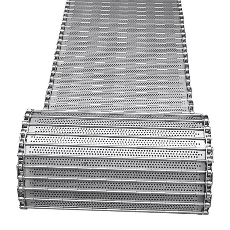 Customized Stainless Steel 304 316 Conveyor Belts Plate Link Conveyor Belt