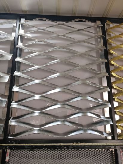 Rrjetë metalike e zgjeruar e fasadës prej alumini