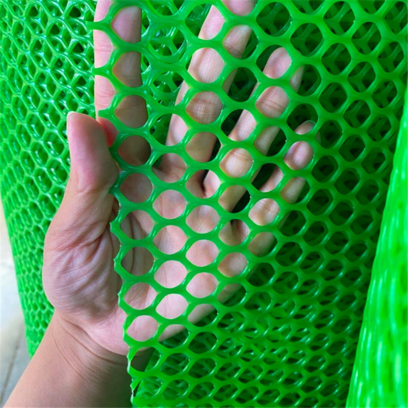 Green Barrier Fence Plastic Mesh Netting Crowd Safety Event Garden