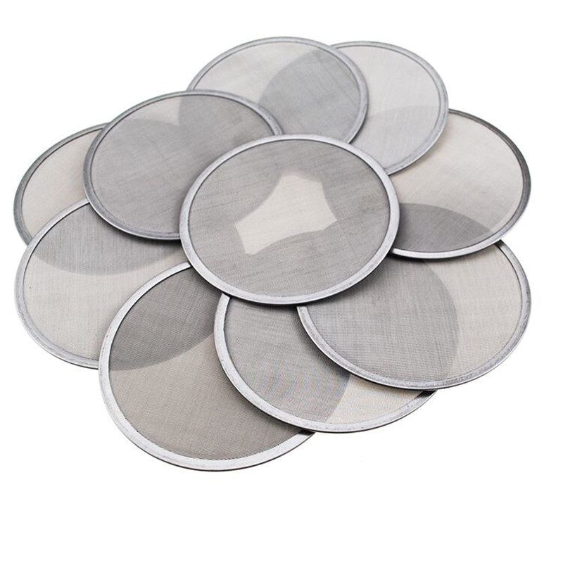 Discs de filtre de malla de filferro d'acer inoxidable personalitzats