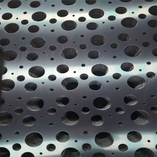 Square Hole ອະລູມິນຽມ / 304 Stainless Steel Perforated Panel / ຕາຫນ່າງໂລຫະ perforated