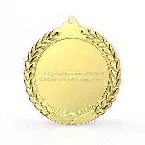 Heißer Verkauf für individuell gestaltete 3D-Gold-Silber-Bronze-Sportmedaille