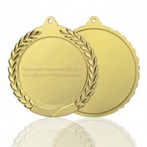 Fabricante de medalhas OEM Atacado Sublimação Carnaval Award 1º 2º 3º Medalhão de ouro esportivo em branco Medalha de metal personalizada para venda