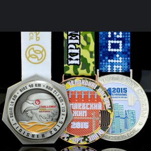 Agyr atletika medaly adaty logotip metal oýulan medal