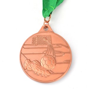 Фабричко производство сувенир Злато сребро бакар метал Фудбал одбојка Кошарка Прилагодено спортски медали