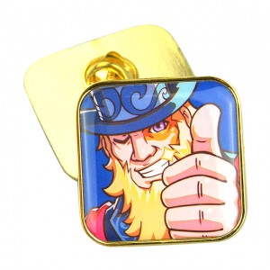 Harga Terbaik untuk Pabrik Grosir Kustom Massal Topi Kerah Pakaian Kerah Pin Bros Lencana Lucu Kartun Sanrio Kuromi Anime Logam Keras Enamel Pin