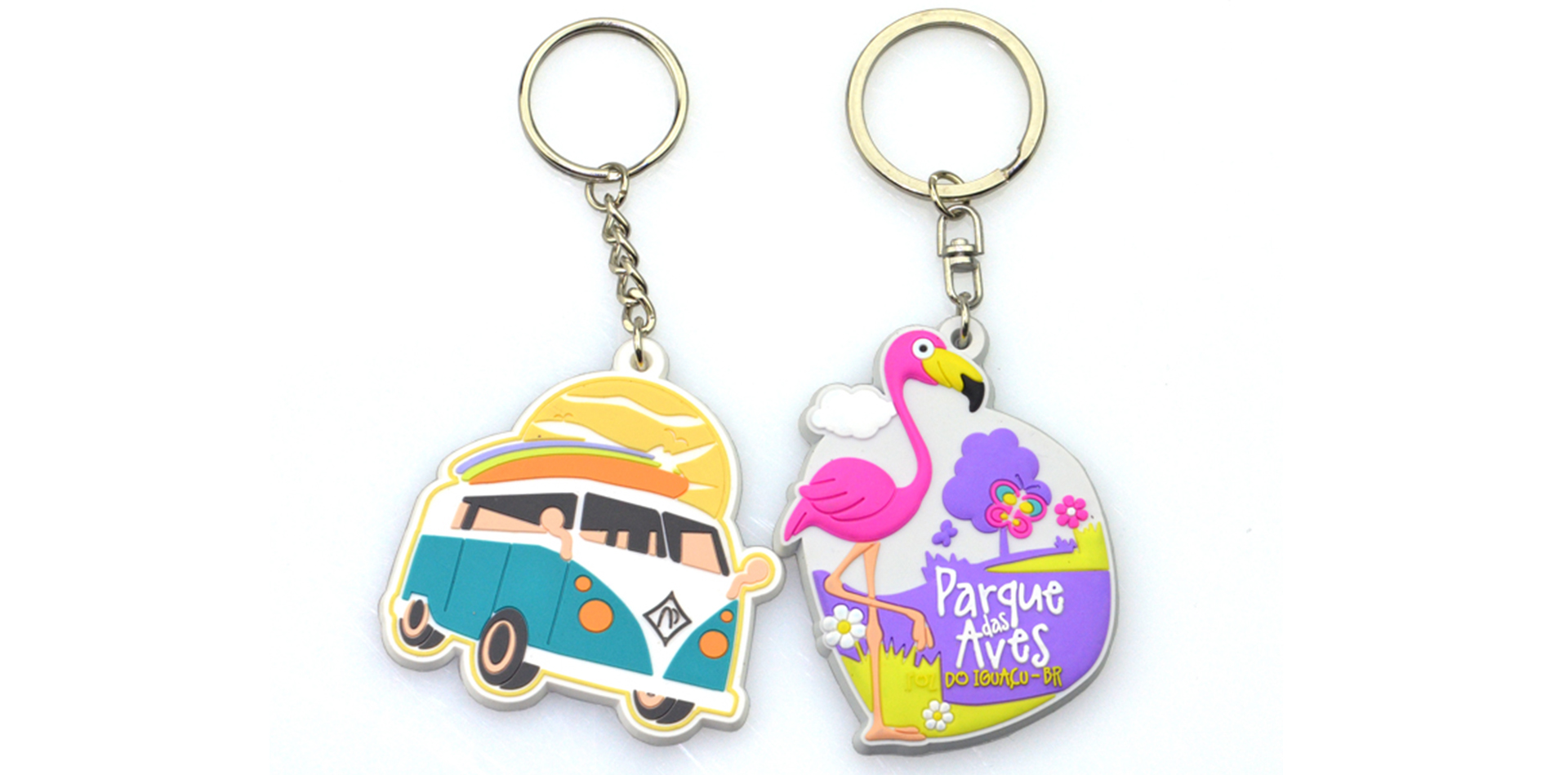 What are PVC keychains?