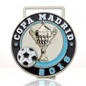 도매 공장 맞춤 디자인 저렴한 축구 메달
