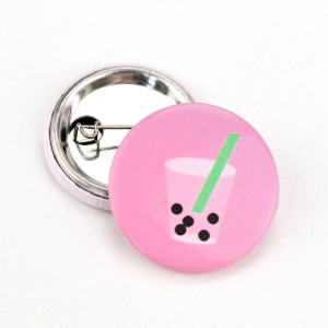 Button Badge Factory Supplying Custom Tinplated Badge With Safety Pin
