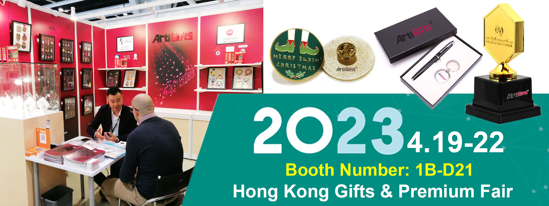 Zhongshan Artigifts Premium Metal & Plastic Co., Ltd.Invites You to Visit Our Booth at Hong Kong Gifts & Premium Fair